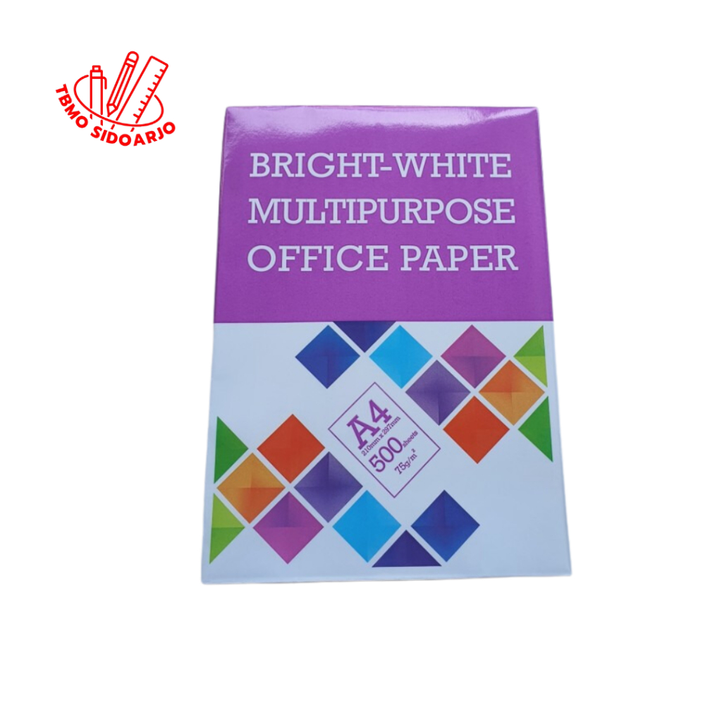 Jual TBMO Kertas HVS / Kertas Fotocopy 75 A4 Copy Paper BMO / 1 RIM 500 ...