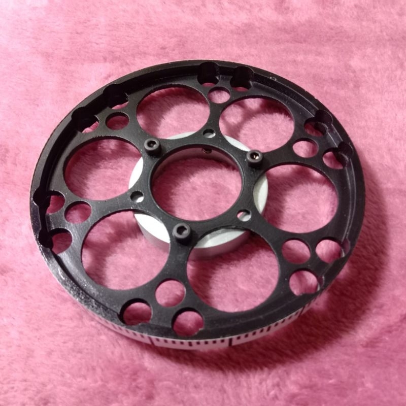 Jual roda paralax bahan dural universal / paralax warna hitam terbaik ...