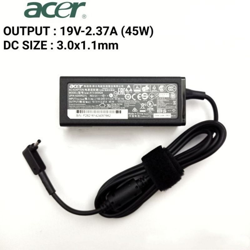 Jual Charger Acer Travelmate P214 - P214-51 P214-51G P214-52 P214-53 ...