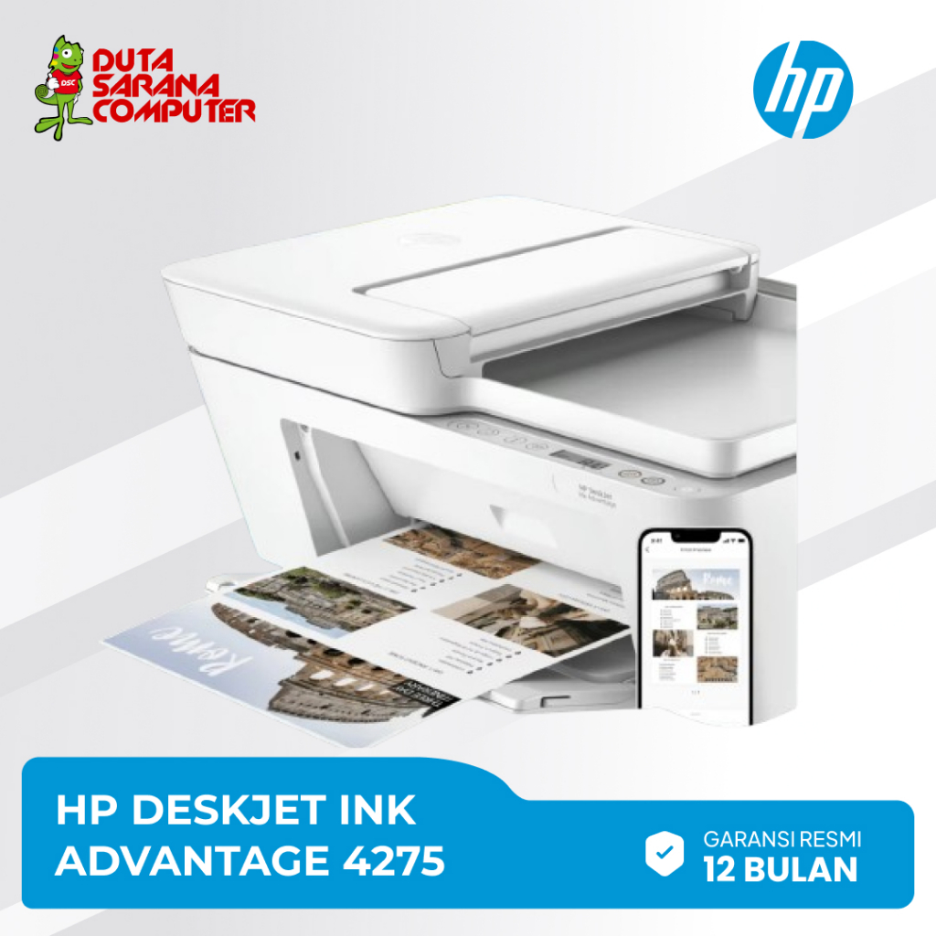 Jual HP DeskJet Ink Advantage 4275 All-in-One Printer Wireless Wi-Fi ...
