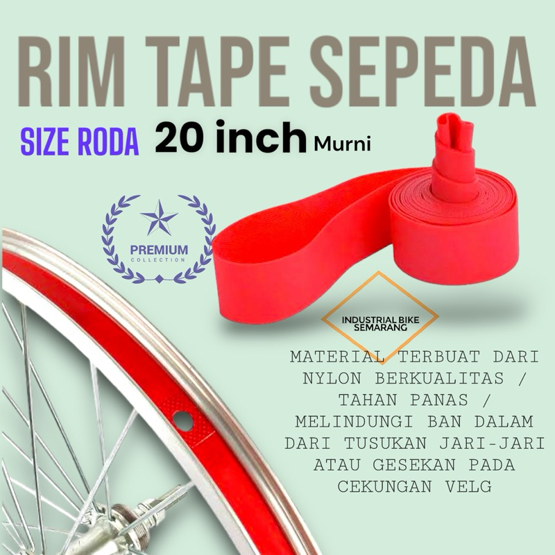 Jual RIM TAPE 20 INCH 406 RIMS TAPE PELAPIS PELINDUNG VELG BAN DALAM ...