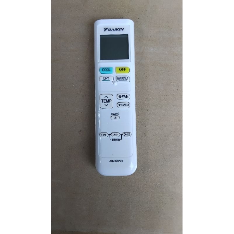 Jual remot ac daikin r32 ARC480A33 | Shopee Indonesia