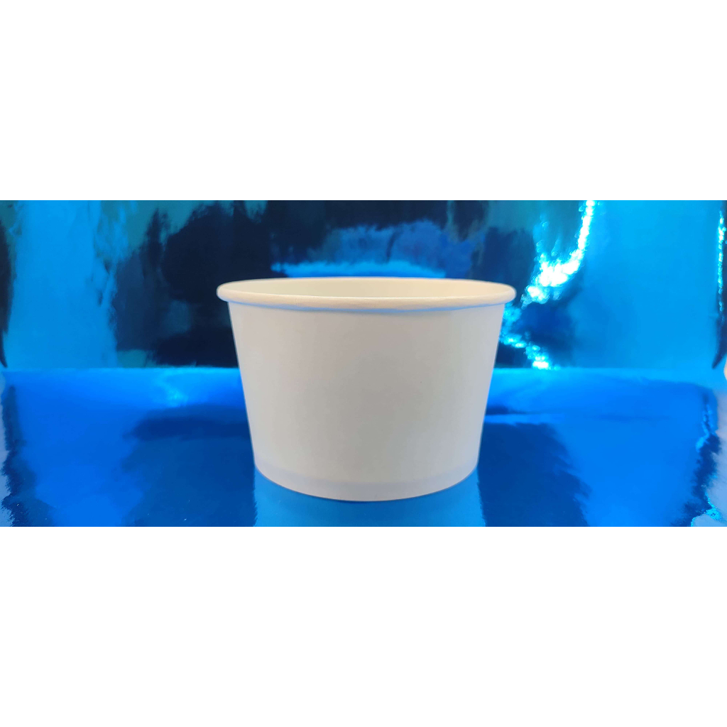 Jual Paper Rice Bowl White Ivory - Paperbowl dengan Tutup untuk Makanan ...