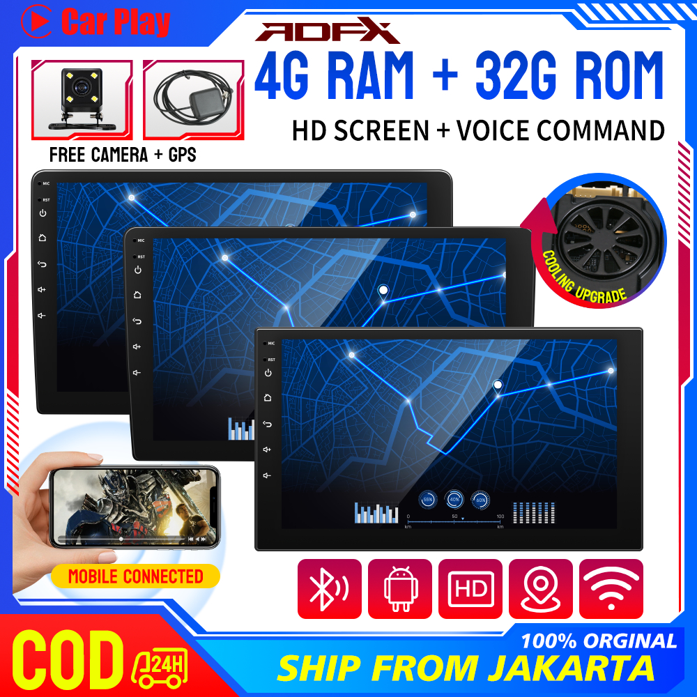 Jual ADFX 7 inci / 9 inci / 10 inci Multimedia Mobil Android Tertanam ...
