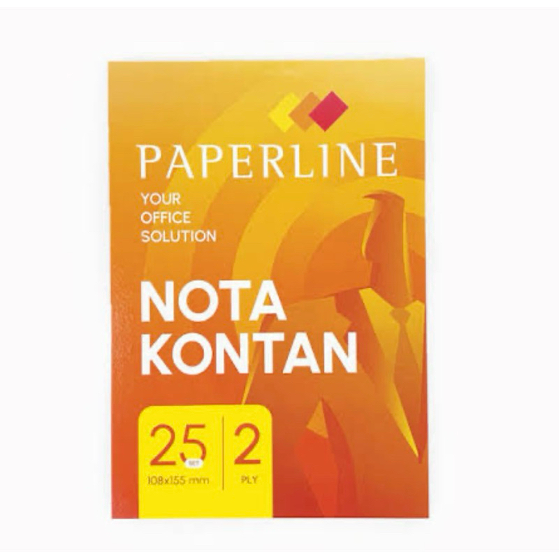 Jual (PAK; ISI 10 PCS) Nota Kontan Paperline K2 - 2 PLY | Shopee Indonesia
