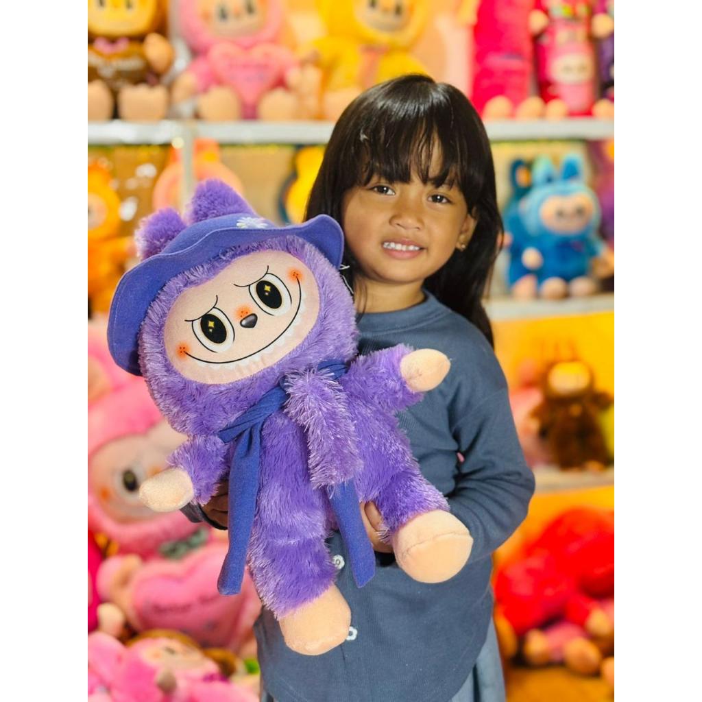 Jual Boneka monster labubu syal topi ukuran 45cm | Shopee Indonesia