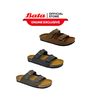 BATA - DURACEL "Genuine Leather" Sendal Mules Kasual Pria