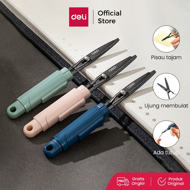 Jual Deli Gunting Portable / Portable Scissor Dual Fungsi EZ508 ...