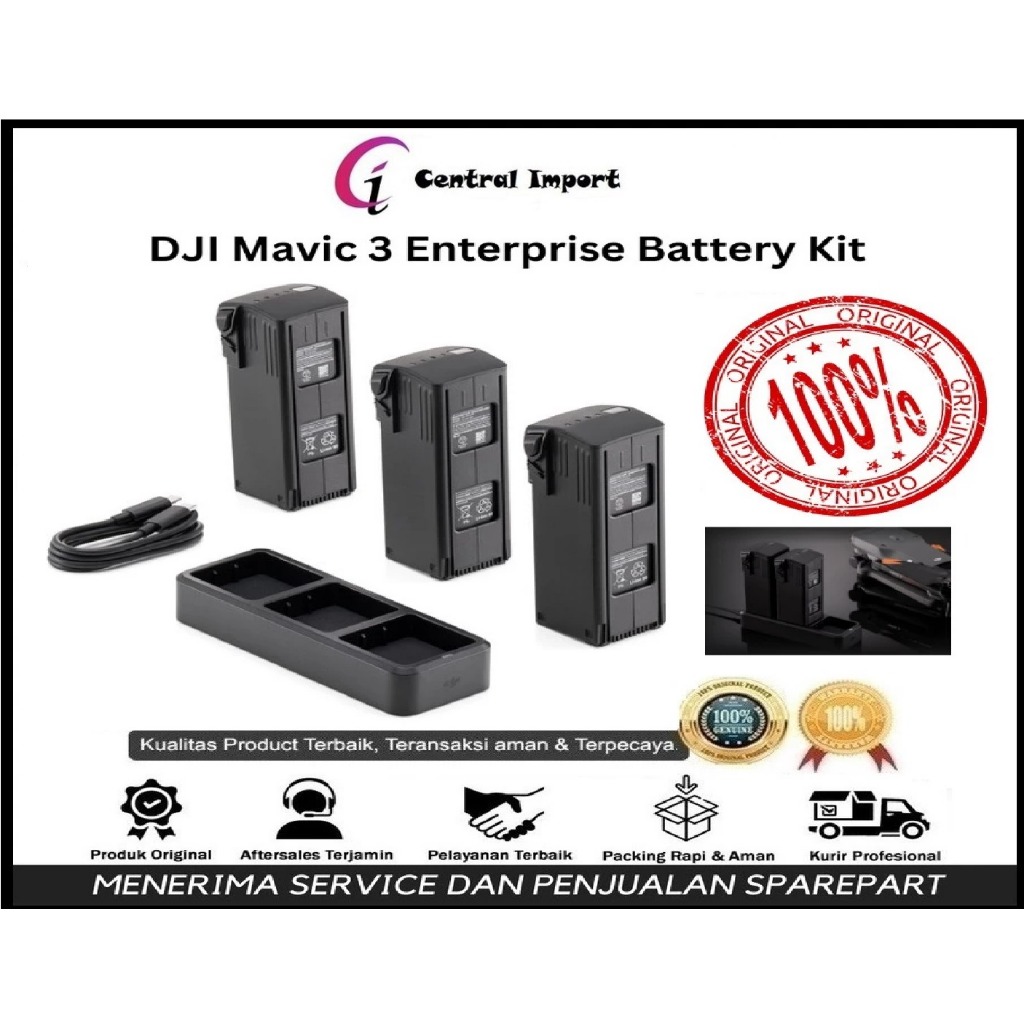 Jual DJI Mavic 3 Enterprise Series Part-05 Battery Kit | Shopee Indonesia