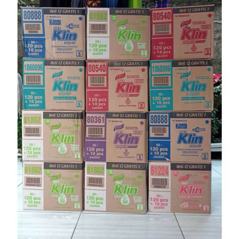 Jual Soklin Cair So Klin Liquid Ml Dus Isi Shopee Indonesia