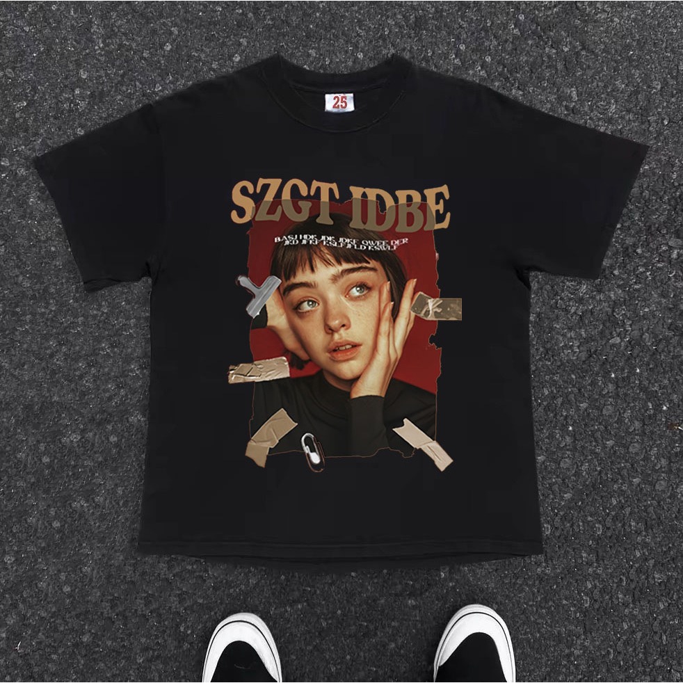 Jual BOOMBAP American retro Style T-shirt Oversize SZGT IDBE | Kaos ...