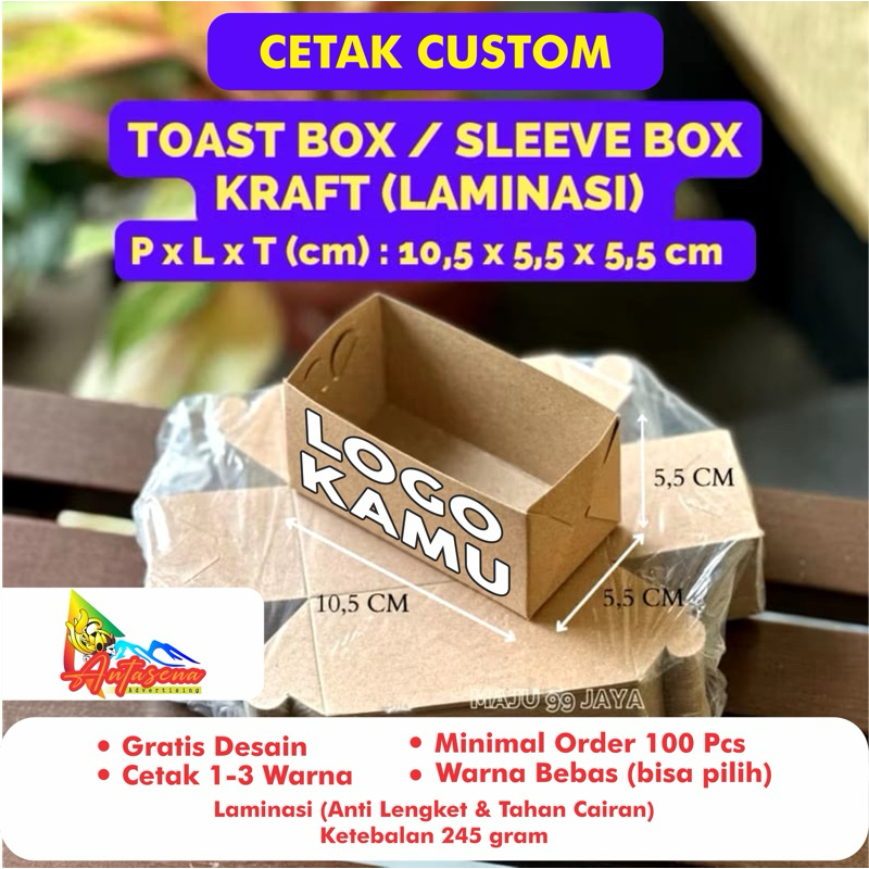 Jual Promo !! Cetak Custom Toast Tray / Toast Box || Sablon Custom ...
