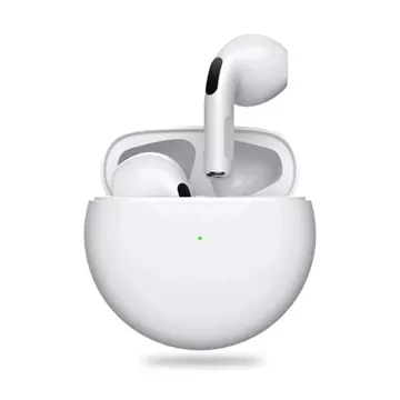 Pro 6 TWS Wireless Bluetooth Earphone Sport Earbuds Smart Touch Music Headset Noise Cancelling