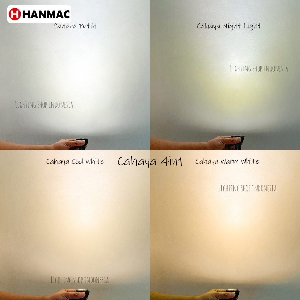 Jual H6Q Lampu halogen led 6w cree sorot spotlight 24 derajat cahaya ...