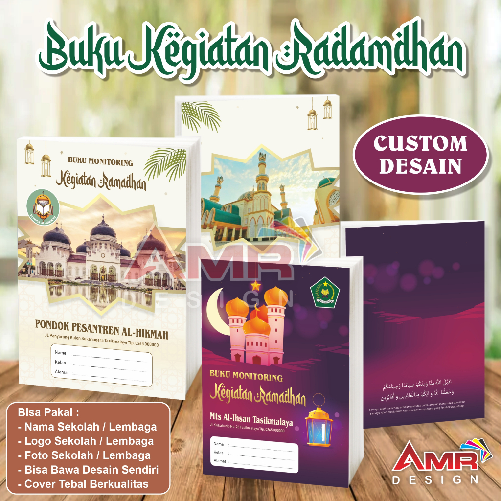 Jual Buku Ramadhan Custom, Buku Agenda Ramadhan Custom, Buku Kegiatan ...