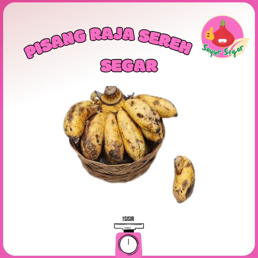 Jual Sayur Segar - Pisang Raja Sereh/Banana 1 Sisir | Shopee Indonesia