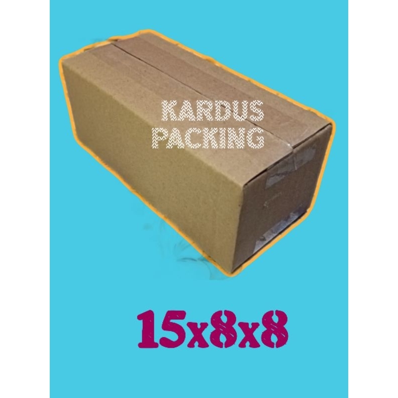 Jual kardus polos 15x8x8 kardus kecil kardus sedang | Shopee Indonesia