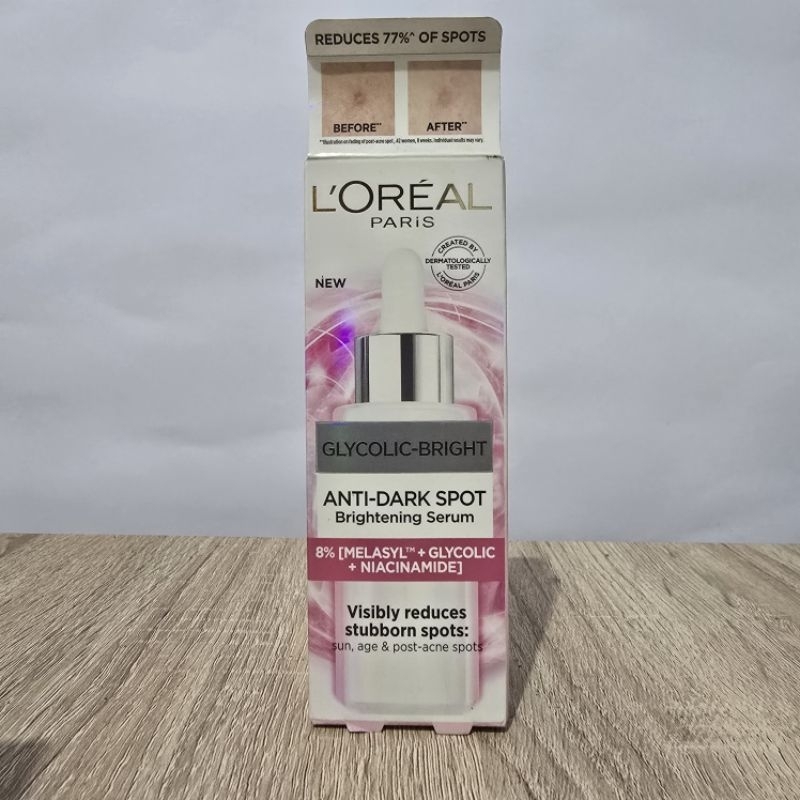 Jual [30 ml] L'oreal Loreal Paris Serum Glycolic Bright Instant Glowing ...