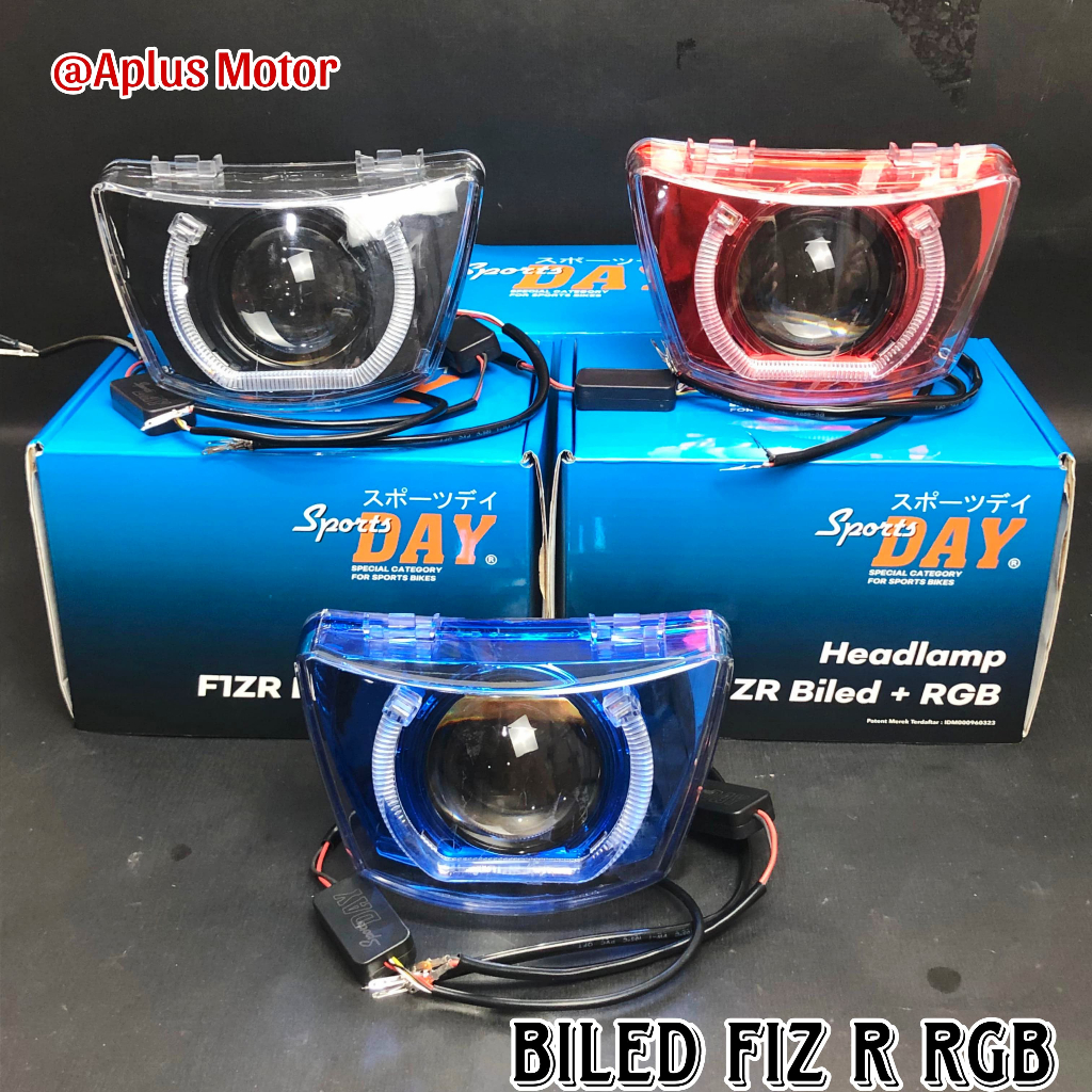 Jual BILED FIZ R LAMPU BILED FIZR DAY LAMPU DEPAN LED NYALA RGB BY ...