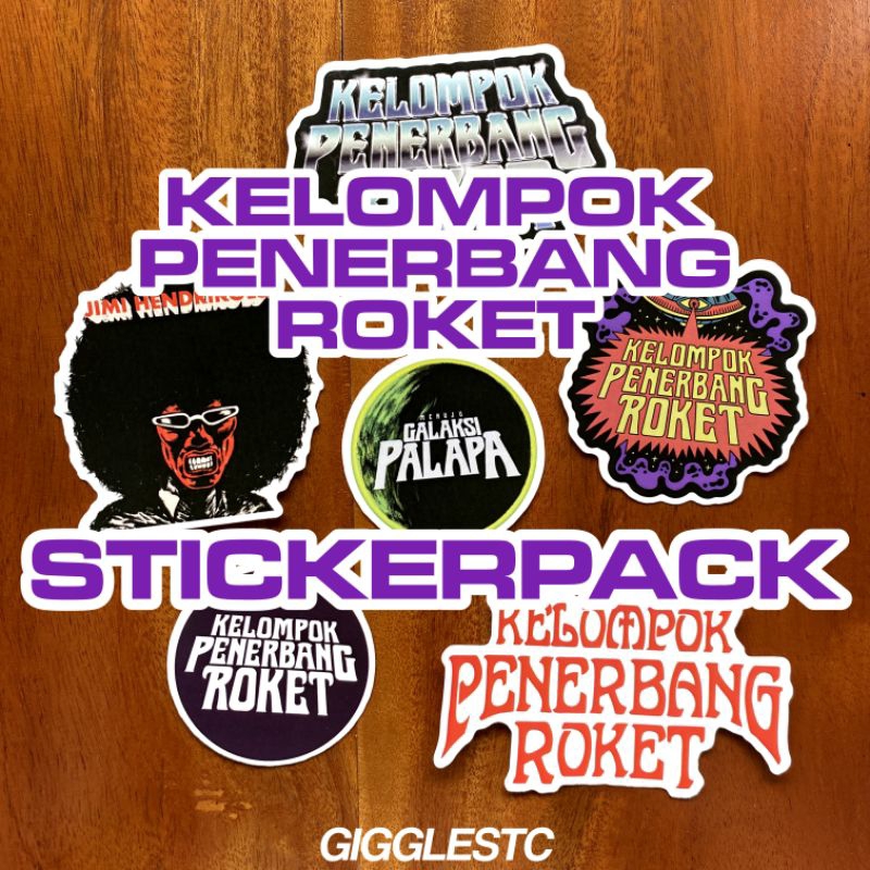 Jual Sticker Pack KELOMPOK PENERBANG ROKET KPR | Shopee Indonesia