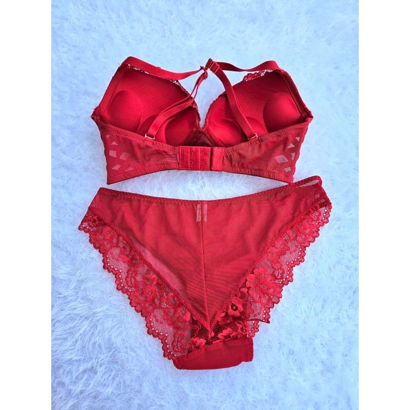 Jual BRA SET WACOAL SEXY RED BUSA TEBAL PUSHUP PUSH UP PAKAI KAWAT BH ...