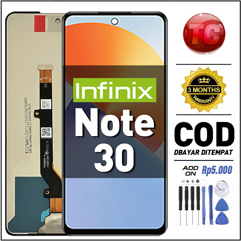 Jual LCD Infinix Note 30 Original 100% Fullset ori asli hp Touchscreen ...