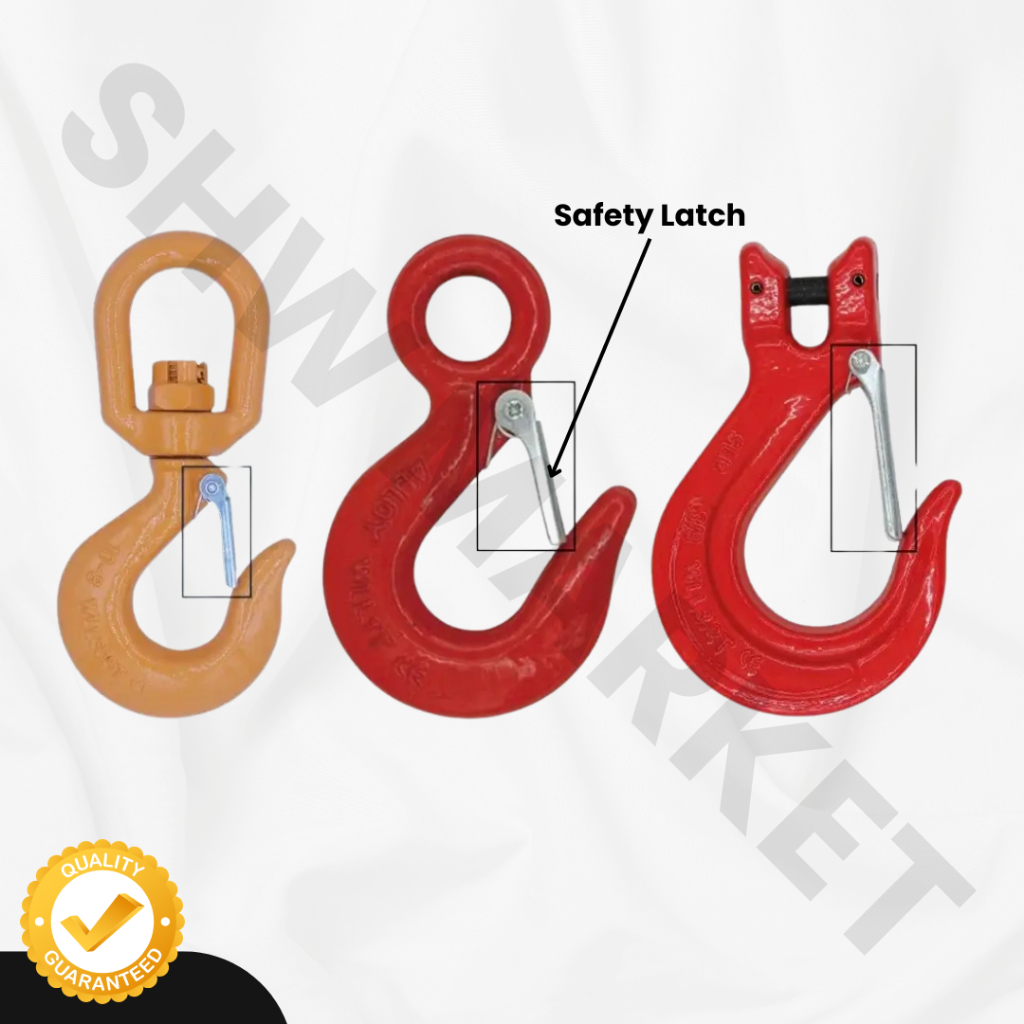 Jual Safety Latch 5T Hook Safety Latch Chain Block - 1791 | Shopee ...
