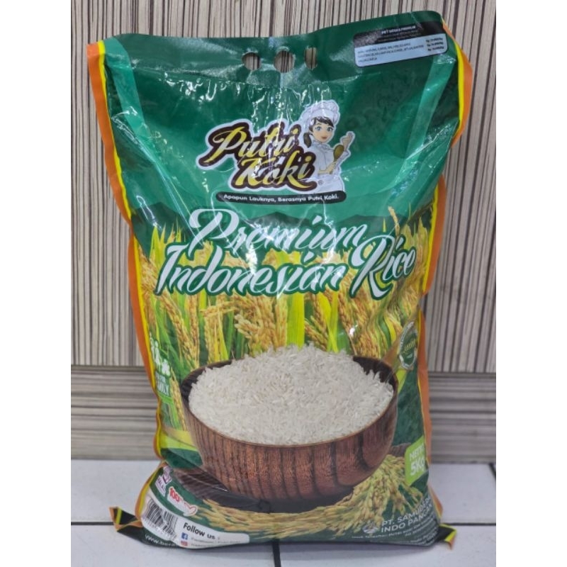 Jual Beras Putri Koki Hijau Premium Rice 5Kg | Shopee Indonesia