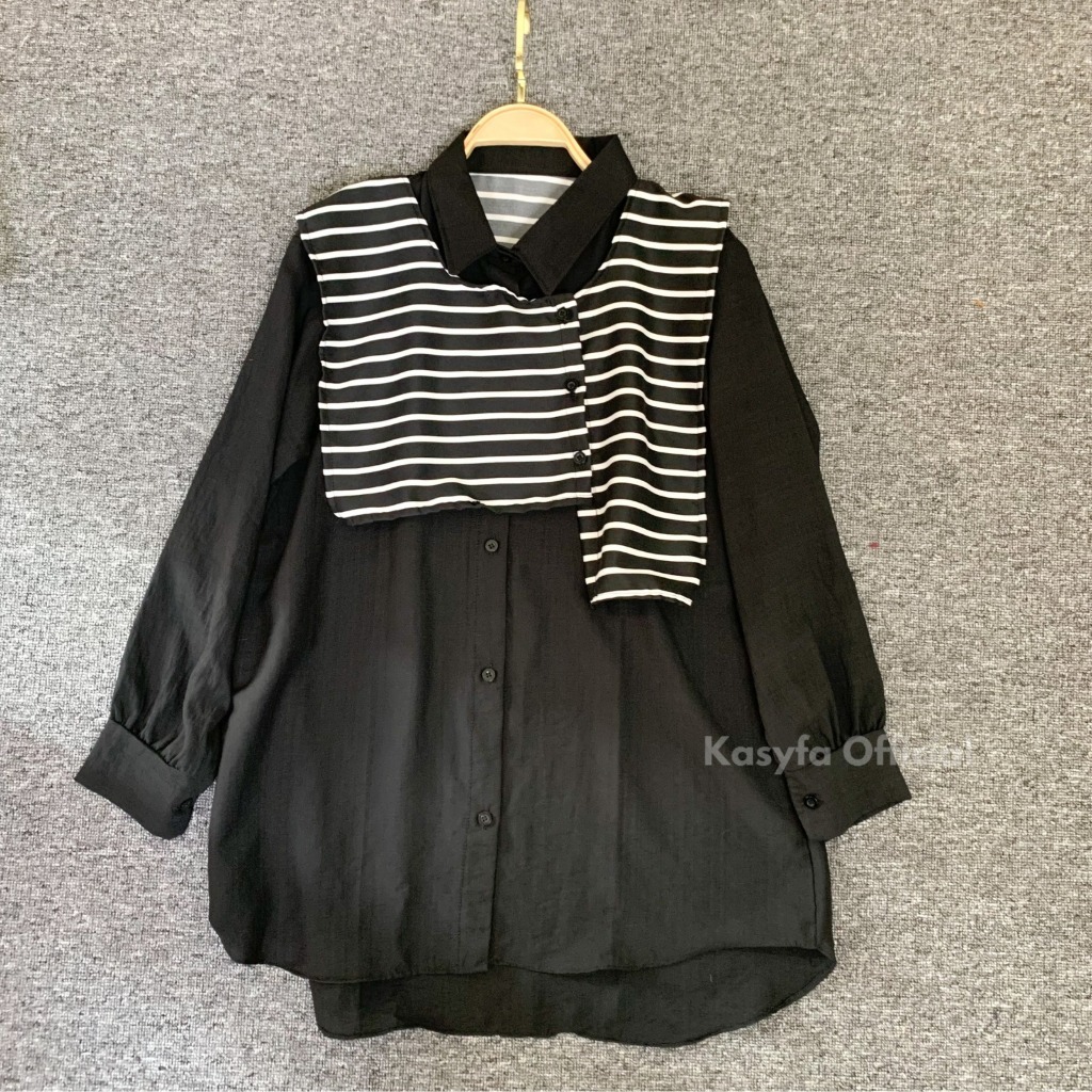 ANATOMICA BLOUSE VILLETTE INDIGO SUMI