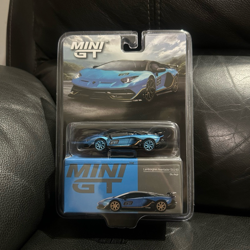 Jual Mini GT 784 Lamborghini Aventador SVJ 63 Blu Aegir CHASE | Shopee ...