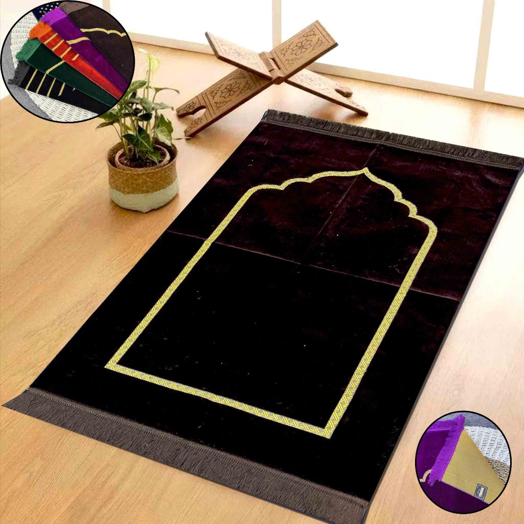 Jual Sajadah Turki Super Spigel Motif Minimalis Ukuran 70x110cm Bahan ...