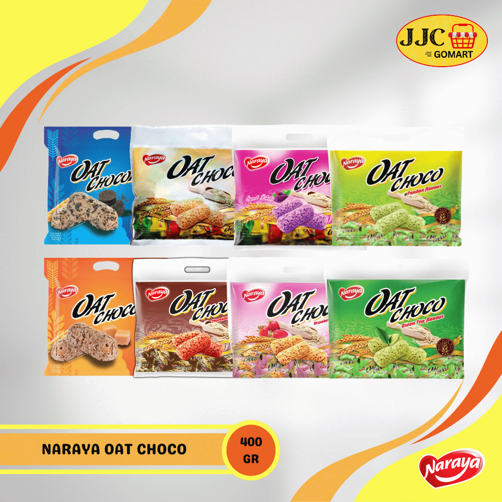 Jual Naraya Oat Choco 400gr | Strawberry | Original | Chocolate ...