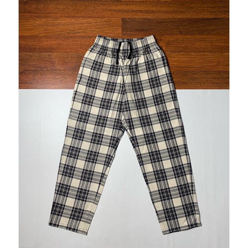 Tartan pants uniqlo deals