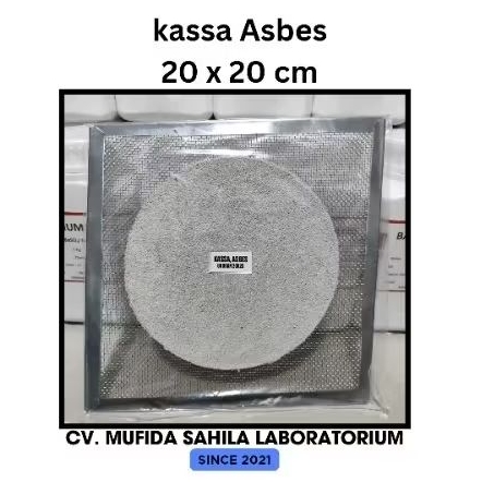 Jual Kawat Kasa / Kassa Asbes / Kawat Bunsen sebagai Penyangga 20x20 ...