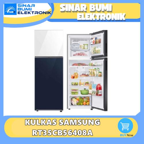 Jual SAMSUNG RT35CB56408A KULKAS BESPOKE 2 PINTU 348 LITER INVERTER ...