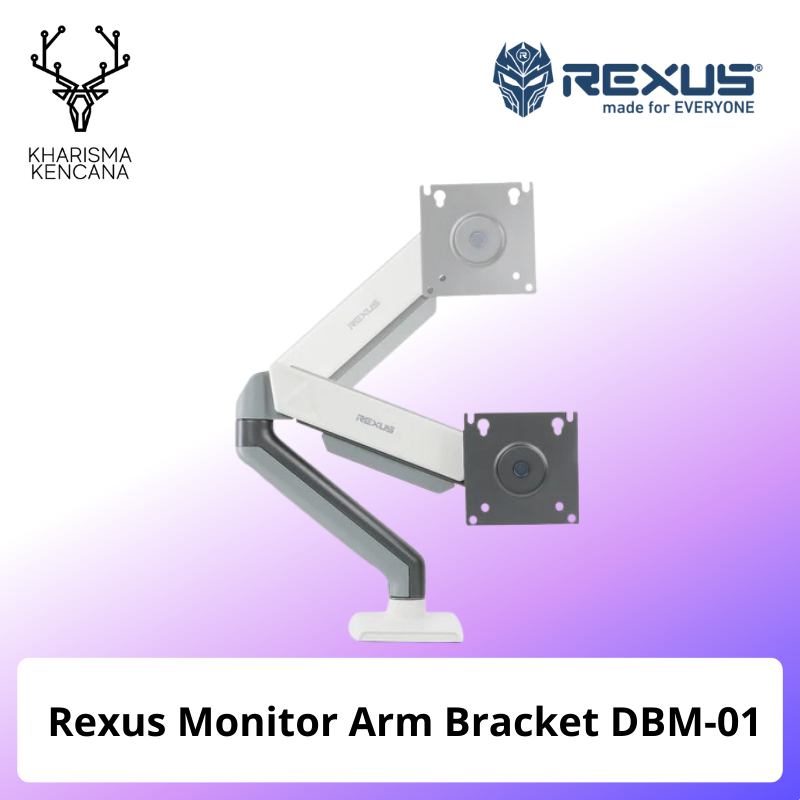 Jual Rexus Monitor Arm Bracket DBM-01 / DBM 01 For (17