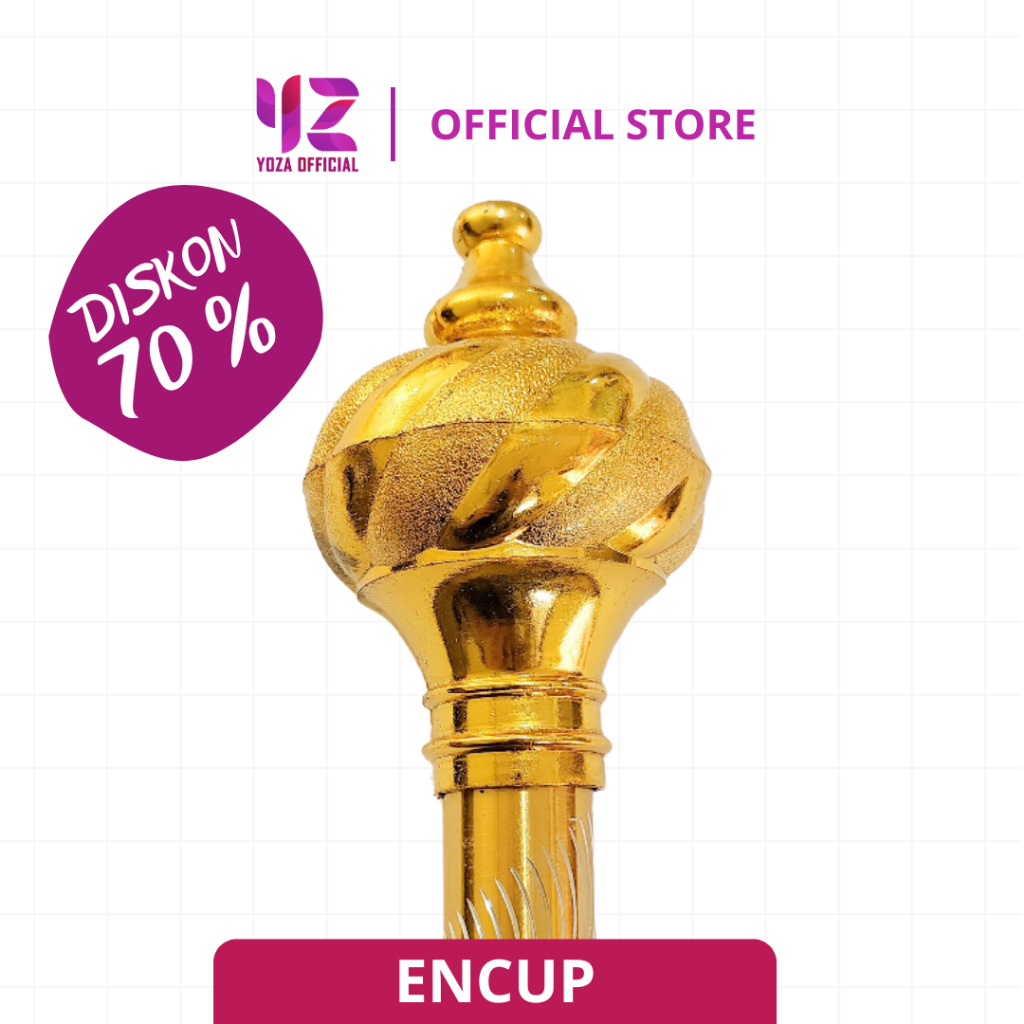 Jual [YOZA STORE] ENCUP BATANG TUTUP BESI GORDEN/TIANG GORDEN/REIL ...