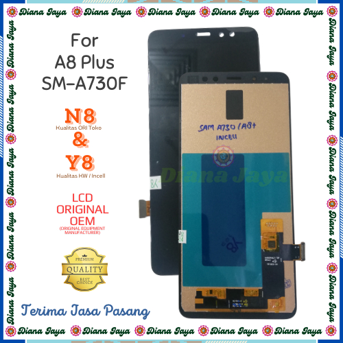 Jual Lcd Touchscreen Samsung A730 / SM-A730F / Samsung A8 Plus 2018 ...