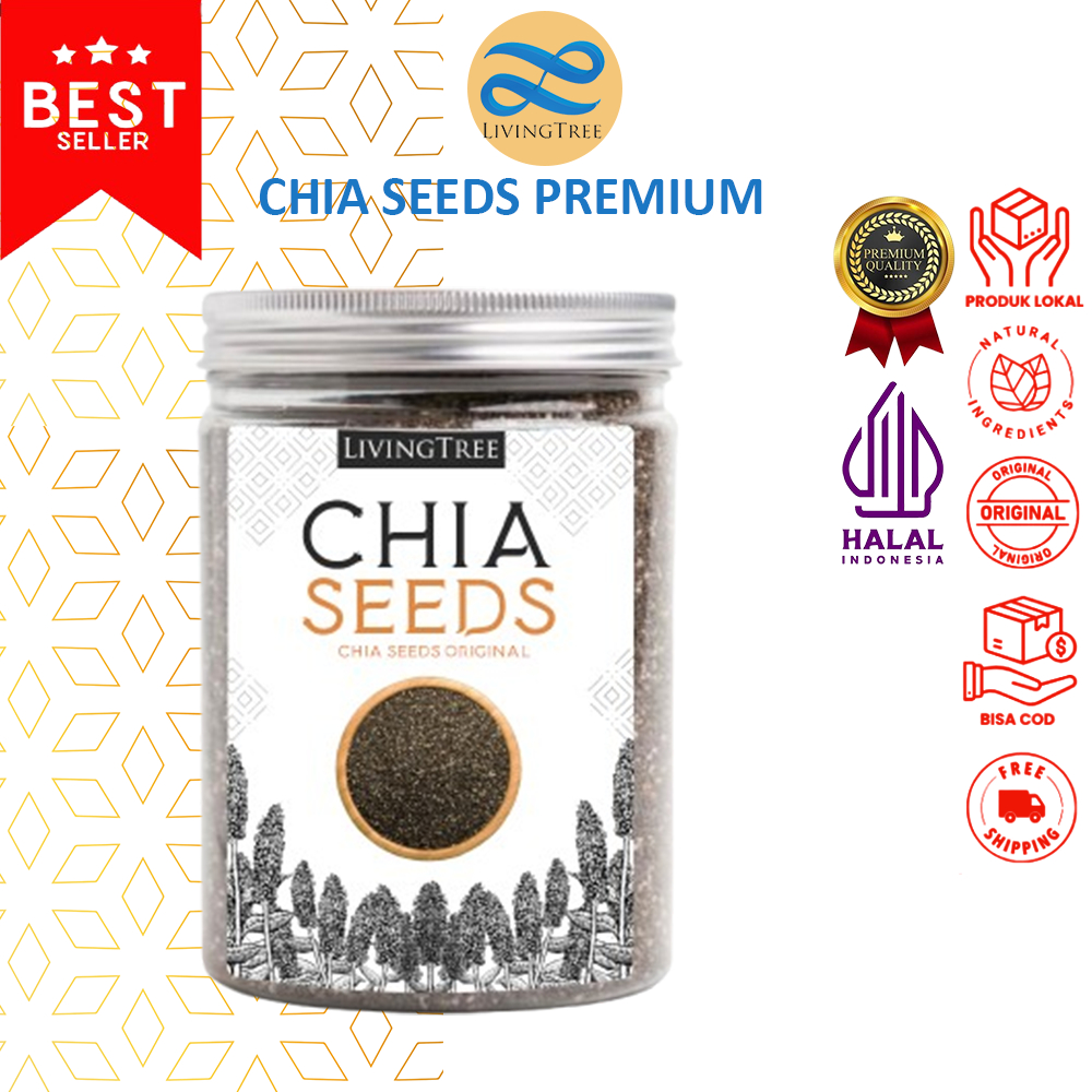 Jual Black Organic Chia Seed 1KG | Shopee Indonesia