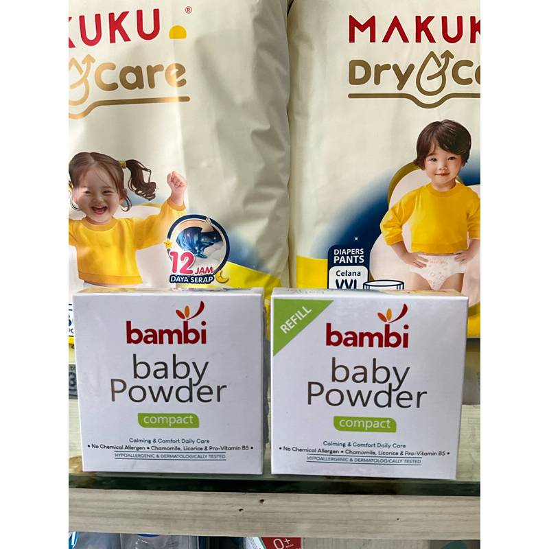 Jual Bambi Baby Powder Compact | Shopee Indonesia