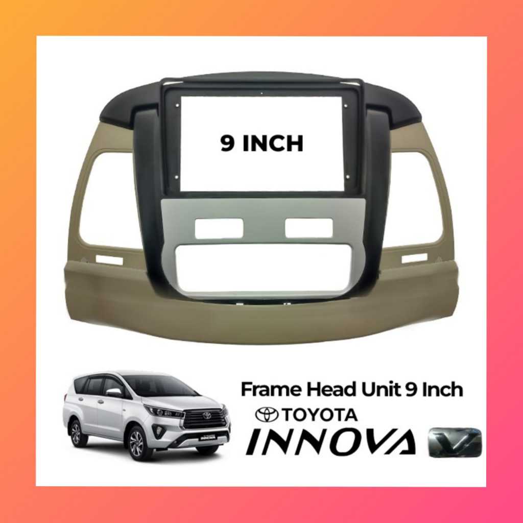 Jual Frame Headunit Toyota Innova Type G 2005-2010 9 Inch | Shopee ...