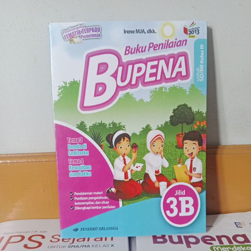 Jual Buku Penilaian BUPENA untuk SD kelas 3 jilid 3B | Shopee Indonesia