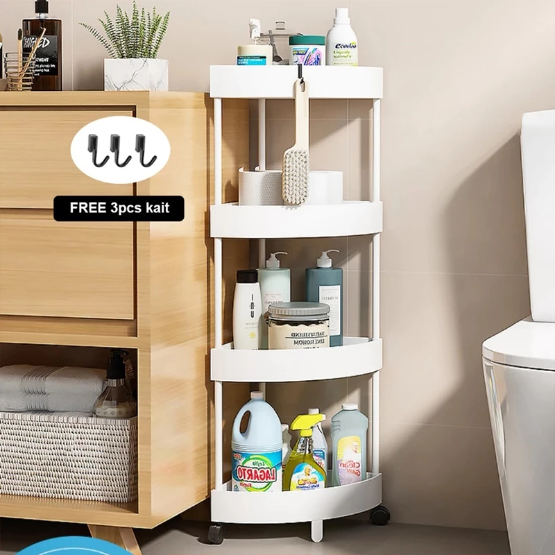 Gambar 7 Rak Troli Serbaguna Beroda – Simpel, Hemat Tempat & Wajib Punya di Rumah!