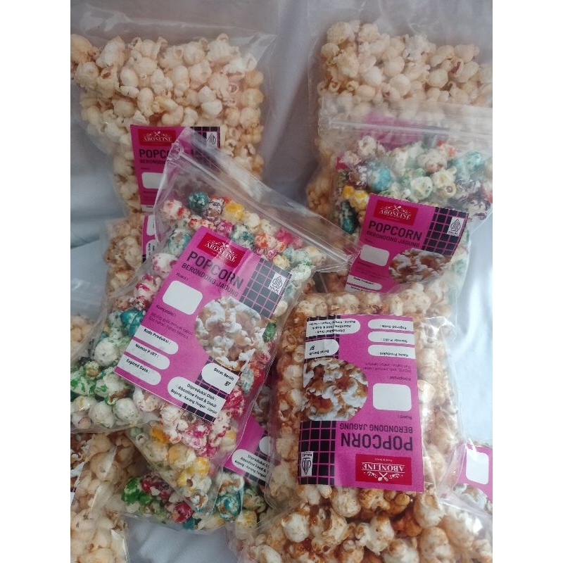 Jual ABONLINE Popcorn Berondong Jagung Bertih Jagung Aneka Rasa ...