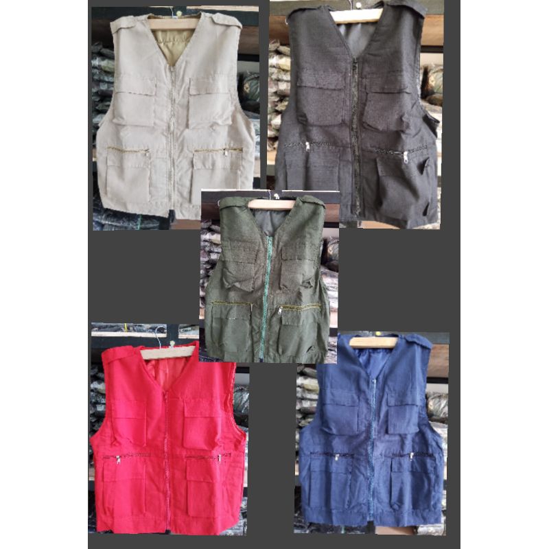 Jual rompi lapangan rompi tactical rompi pekerja | Shopee Indonesia