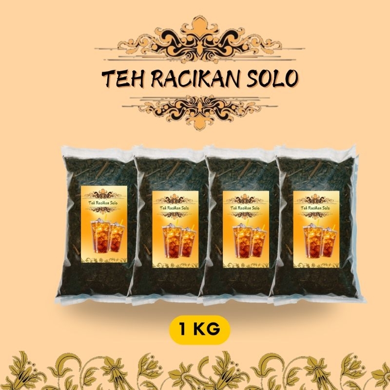 Jual Teh Racikan Solo 1kg Wangi Sepet dan Kentel | Shopee Indonesia