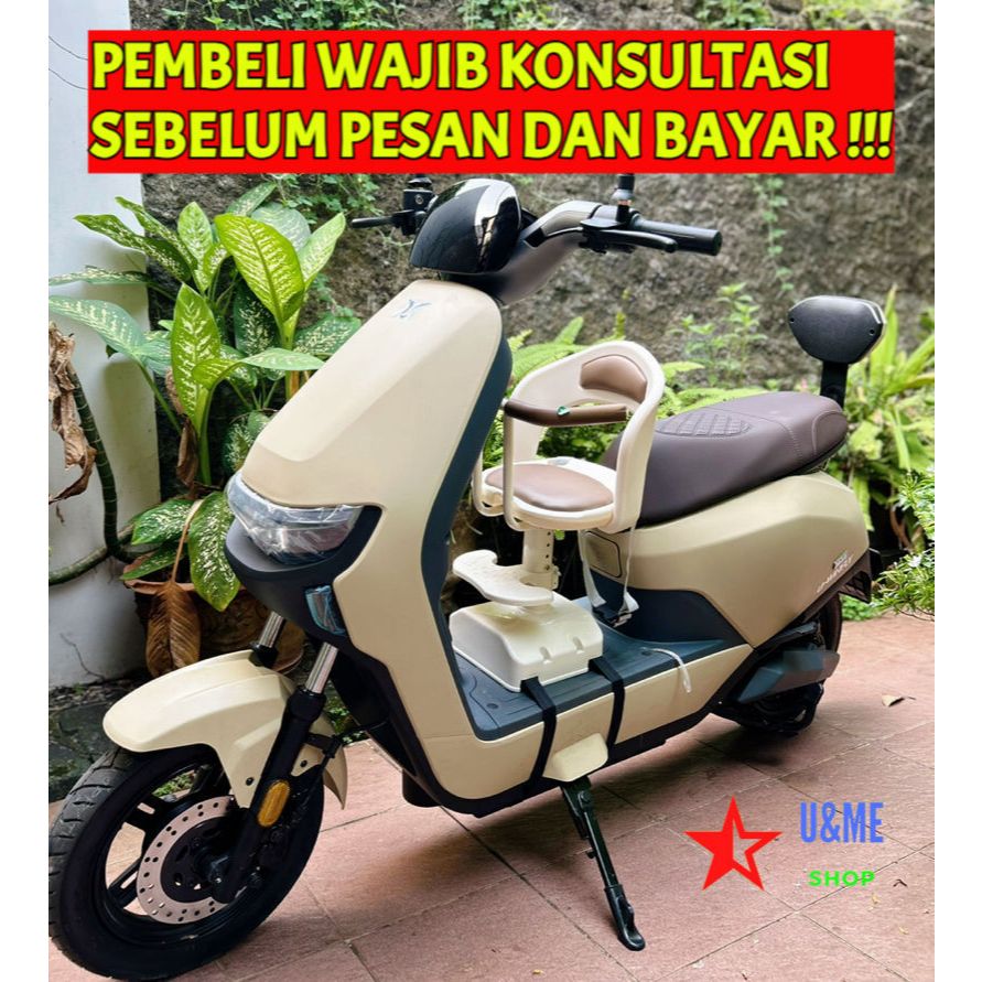 Jual KURSI ANAK BONCENG DEPAN MOTOR LISTRIK SEPEDA LISTRIK MOTOR MATIC ...