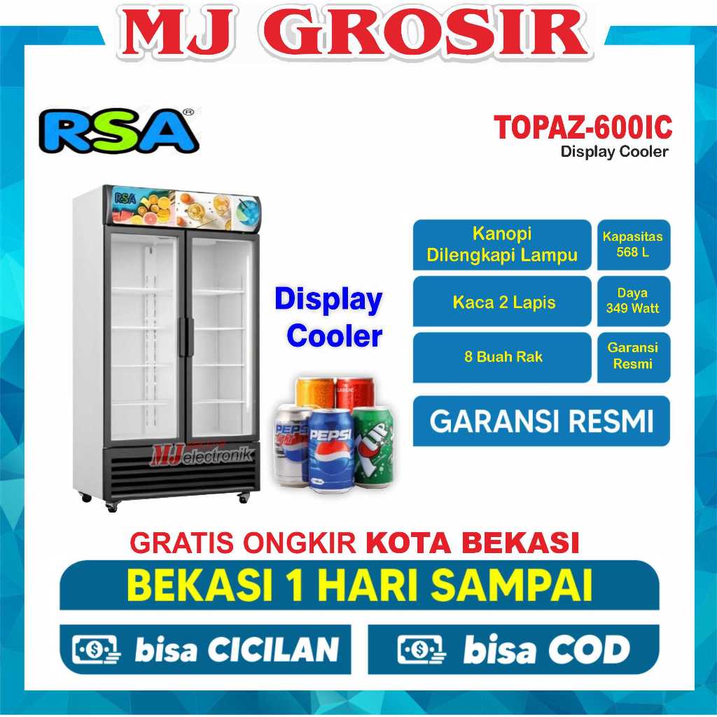 Jual SHOWCASE RSA TOPAZ 600 IC / EXPO 770 IC / AQB 568 / TOPAZ 750 ...