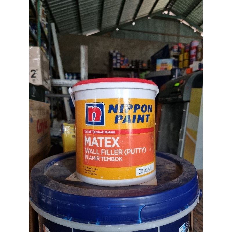 Jual Wall Filler Nippon Paint Matex Plamir Tembok Dempul Tembok Kg Shopee Indonesia