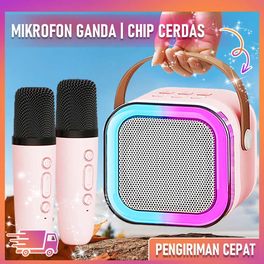 Jual Bluetooth Mini Speaker Karaoke Speaker Portable with MIC Bluetooth ...